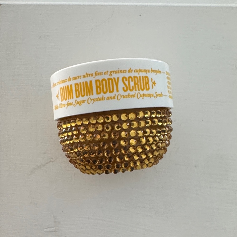 Travel size Sol de Janeiro Bum Bum Body Scrub - Sparkling Gold